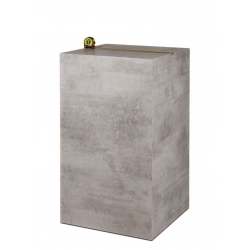 Solits podie beton look, 60 x 60 x 100 cm