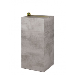 Solits podie beton look, 50 x 50 x 100 cm