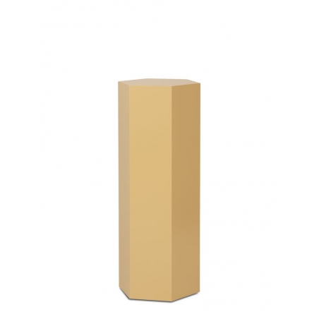 Sekskantet podie, farver, 30 x 100 cm