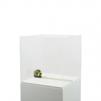 Plexiglas beschermkap | plexiglas stolp | maquettekap op maat
