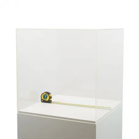 Plexiglas beschermkap | plexiglas stolp | maquettekap op maat