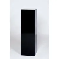 Solits podie sort højglans 40 x 40 x 100 cm