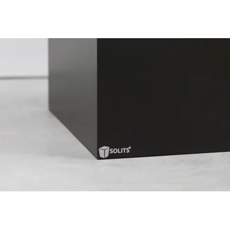 Podie sort 30 x 30 x 100 cm + montre 30 x 30 x 30 cm + 2x LED