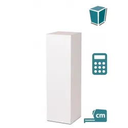 sokkels MDF blank overschilderbaar | zuilen MDF blank wit voorgegr
