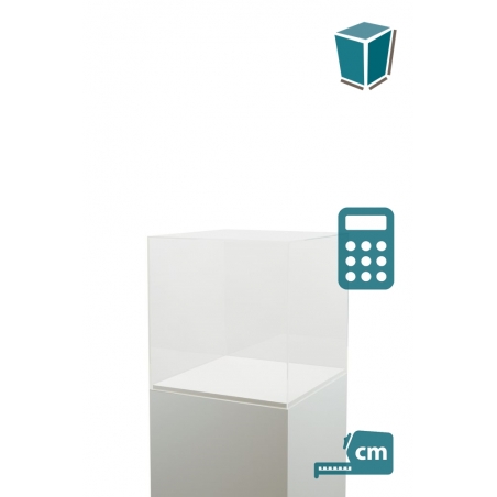 Plexiglas beschermkap | plexiglas stolp | maquettekap op maat Plexiglas beschermkap | plexiglas stolp | maquettekap op maat