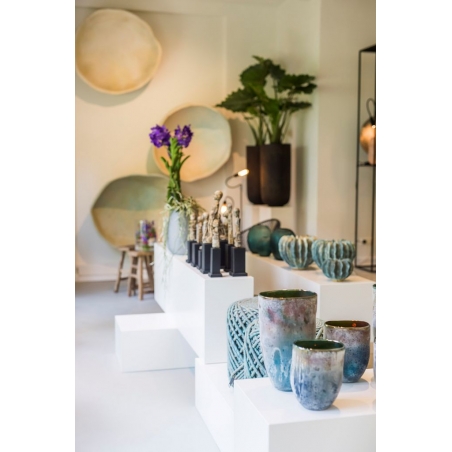 Butiksvinduespodie, hvid, efter mål