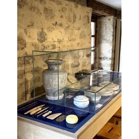 Montre af glas