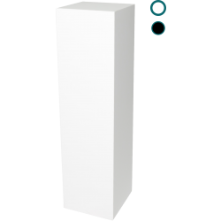MDF witte sokkels | plantenzuilen | zuilen wit MDF zijdeglans
