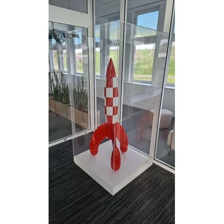 Plexiglas beschermkap | plexiglas stolp | maquettekap op maat